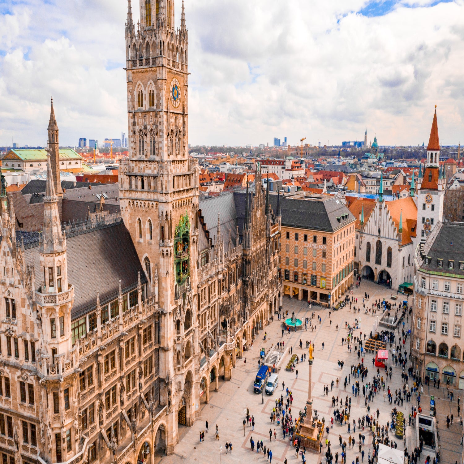 Muenchen Marienplatz